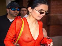 Kendall Jenne... TRANSPARANDA ABLASINI GÖLGEDE BIRAKTI!..