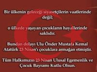 İŞTE ÜNLÜLERİN 23 NİSAN PAYLAŞIMLARI!