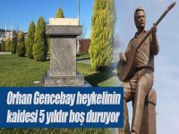 Orhan Gencebay... HEYKELİNİN KAİDESİ 5 YILDIR BOŞ DURUYOR!..